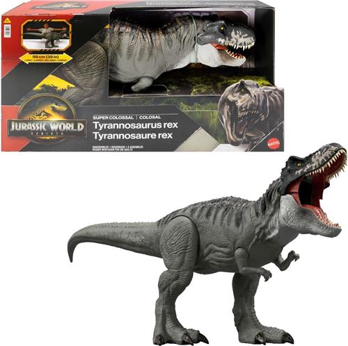 Jurassic World Rebirth - Superkolossale Tyrannosaurus Rex - 104 cm lang - T-Rex - Dinosaurus Speelgoed - Jurassic Park - Dominion - Dinosaurussen