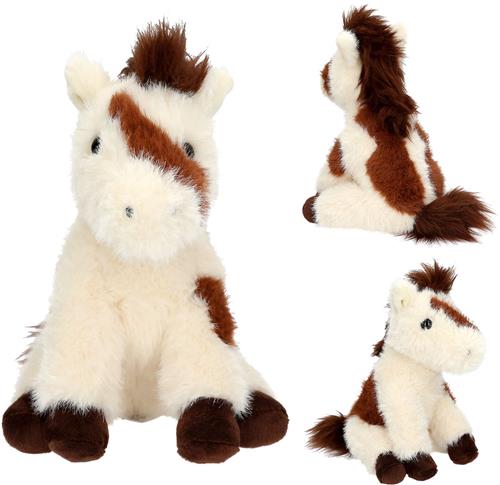 Depesche - Miss Melody knuffelpaard gevlekt - 20 cm