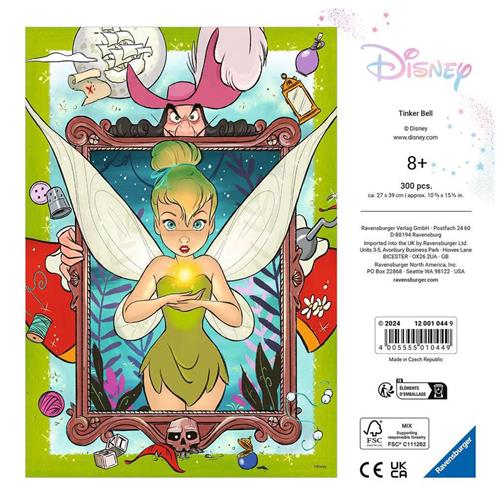 Ravensburger puzzel Tinkerbell, puzzel voor volwassenen, 300 stukjes, 12001044