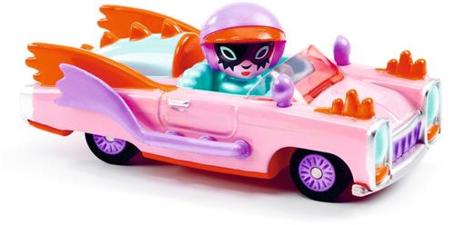 Djeco speelgoedauto Pink lady - Crazy Motors racewagen voor kinderen.