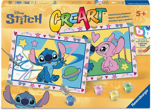 Ravensburger  CreArt: Stitch & Angel  Schilderen op Nummer