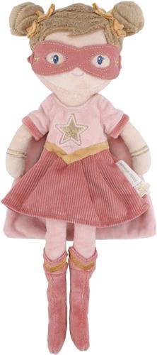 Little Dutch Knuffelpop super hero Rosa 35cm