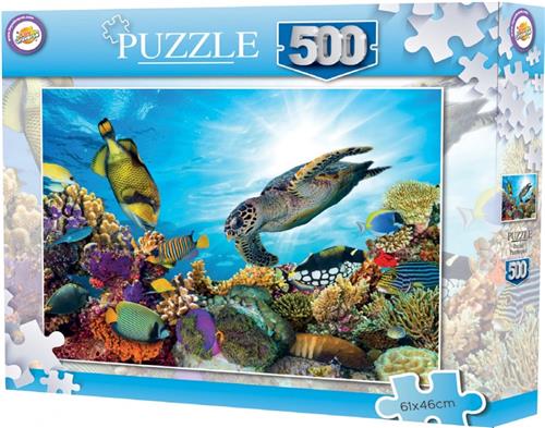 Puzzel Oceaan - 500 stukjes - Legpuzzel - 1 stuk - Oceaan thema