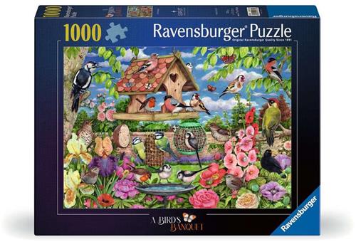 Ravensburger  The Bird Table  Legpuzzel  1000 Stukjes