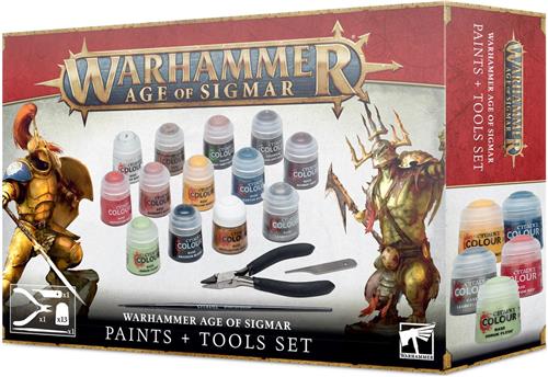 Warhammer Age of Sigmar: Paint + Tools