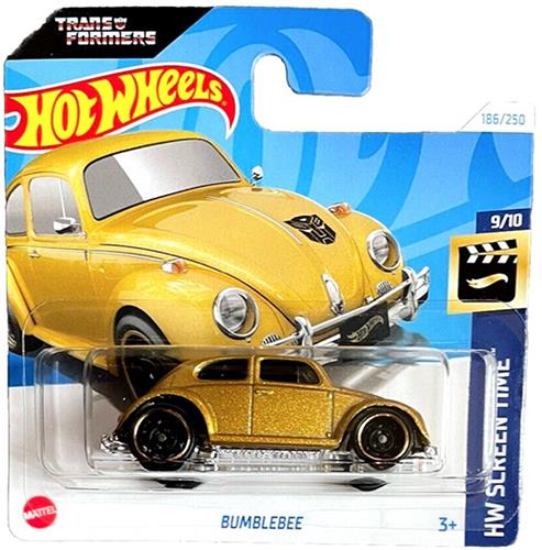 HOT WHEELS HTF09 BUMBLEBEE VW KEVER GOLD 186/250 HW SCREEN TIME 9/10 1:64