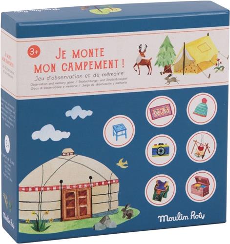 Geheugen Spel Set Up Camp Le Jardin