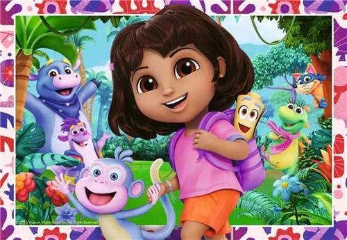 Kinderpuzzle 2x24 Teile - Dora the Explorer