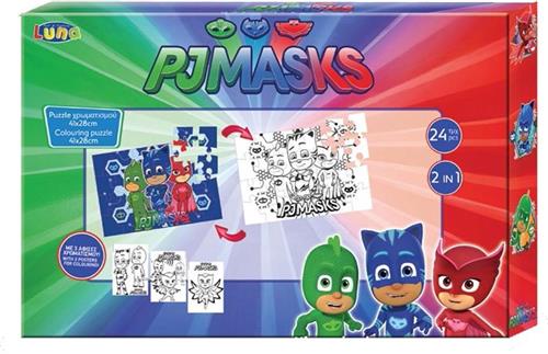 Disney Pj Masks 2-zijdige Puzzel 24 Stukjes