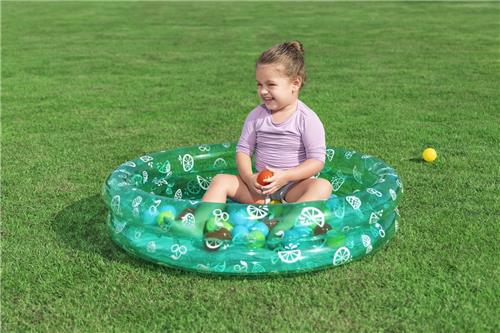 BestwayÂ® Splash & Play Opblaasbaar Ballenbak & Speelbad met 50 Speelballen