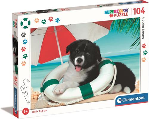 Clementoni - Puzzel - 104 Stukjes - Fotografische Dieren - Kinderpuzzel - Vanaf 6 Jaar