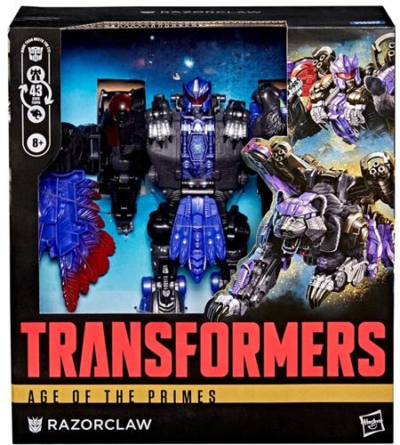 Hasbro Transformers Age of the Primes Leader Class Action Figure Razorclaw 19 cm Action Figuur