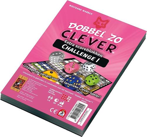 Scoreblokken Dobbel zo Clever Challenge Dobbelspel