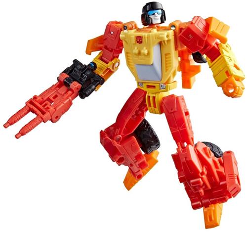 Hasbro Transformers Age of the Primes Deluxe Class Action Figure Targetmaster Sureshot 14 cm Action Figuur