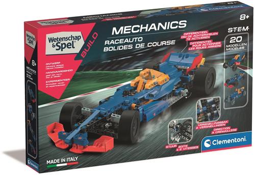 Clementoni - Wetenschap & Spel Mechanics - Raceauto model Kit - Constructie Speelgoed - Vanaf 8 jaar