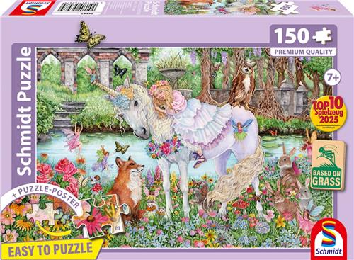 Schmidt - Legpuzzel - Eenhoornprinses - 150 stukjes - Kinderen - vanaf 7 jaar