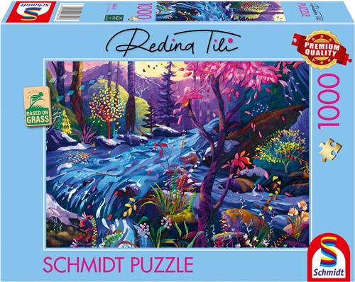 Schmidt - Legpuzzel - Rivier van dromen - 1000 stukjes - Volwassenen - vanaf 12 jaar