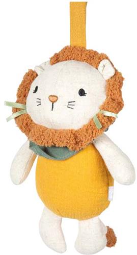 Small Foot - Stoffen Muziekdoos Kleine Leeuw