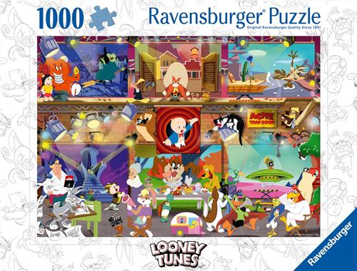 Erwachsenenpuzzle 1000 Teile - Looney Tunes Studio