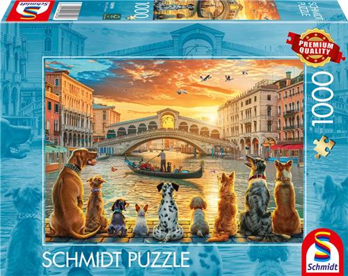 Schmidt - Legpuzzel - Aan de kade - 1000 stukjes - Volwassenen - vanaf 12 jaar