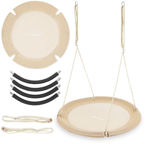 HyperMotion Boho Schommel - 100cm, Beige