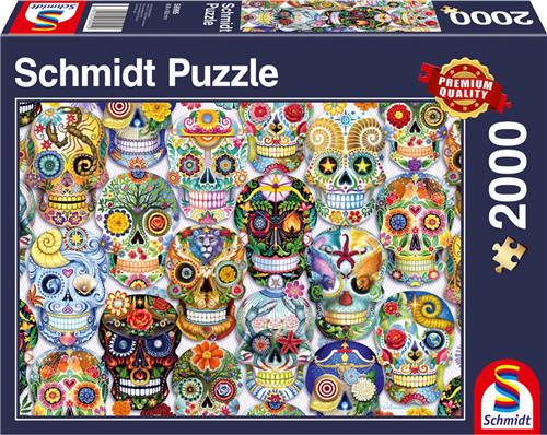 Schmidt - Legpuzzel - La Catrina - 2000 stukjes - Volwassenen - vanaf 14 jaar