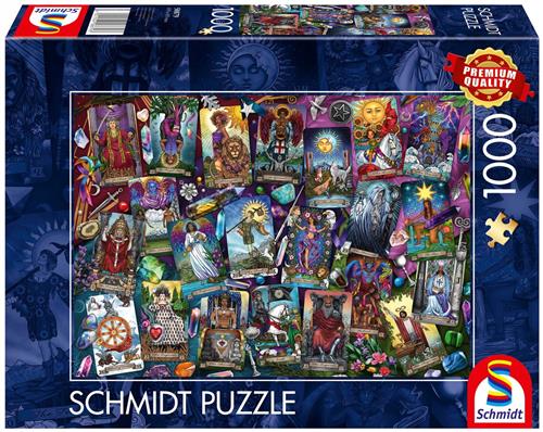 Schmidt - Legpuzzel - Mysterieuze tarotkaarten - 1000 stukjes - Volwassenen - vanaf 12 jaar