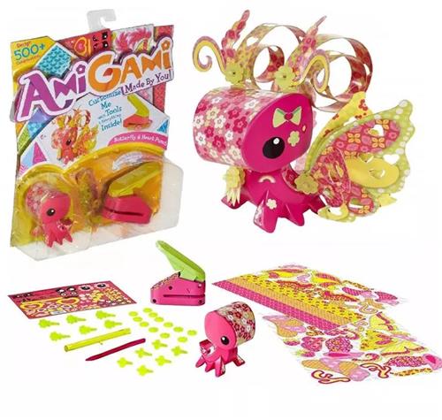 Amigami Punch Vlinder en Hart creatieve set voor kinderen - Vanaf 6 jaar
