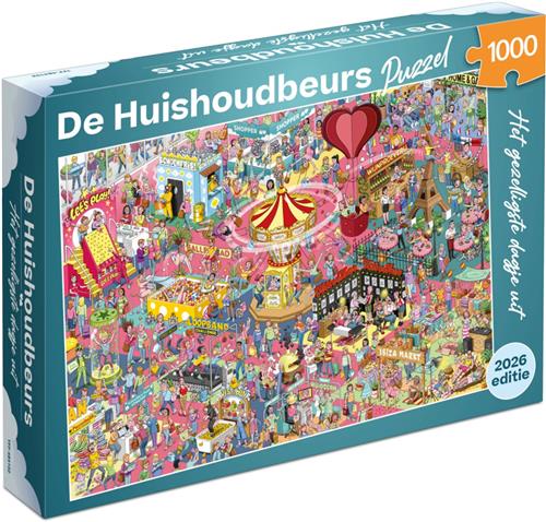 Tucker's Fun Factory legpuzzel Huishoudbeurs 1000 stukjes puzzel.