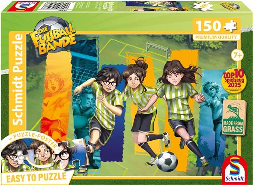 Schmidt - Legpuzzel - De voetbalbende, Het team van de - 150 stukjes - Kinderen - vanaf 7 jaar
