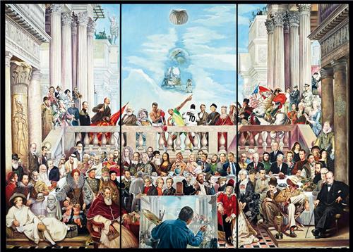 Schmidt - Legpuzzel - Zo vergaat de roem van de tijd - 3000 stukjes - Volwassenen - vanaf 14 jaar