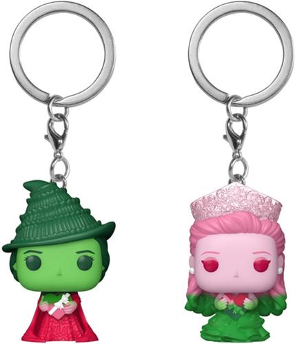 Wicked POP! Vinyl Keychain 2-Pack G&E (Ombre) 4 cm