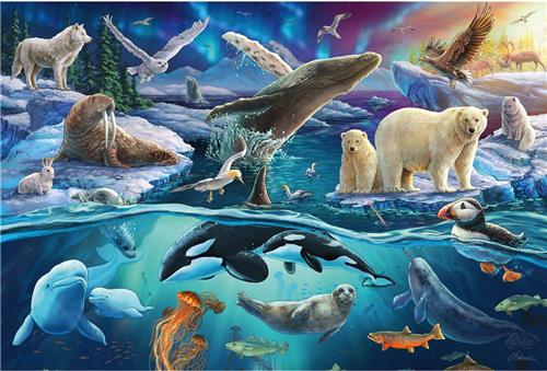 Schmidt - Legpuzzel - Dieren in het Noordpoolgebied - 150 stukjes - Kinderen - vanaf 7 jaar