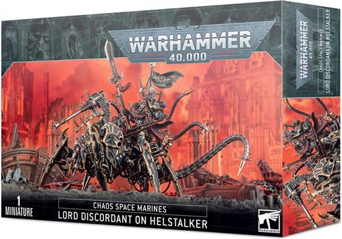Warhammer 40.000 Chaos Space Marines Lord Discordant on Helstalker