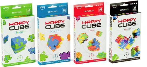 Happy Cube Allround Voordeelpakket (24 stuks)  Kleurrijke puzzelkubussen voor uren speelplezier - 3D