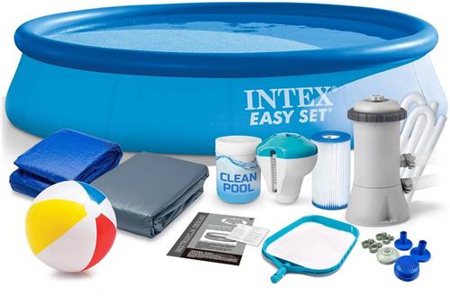 Tuinuitbreidingszwembad 366 x 76 cm 15 in 1 INTEX 28132