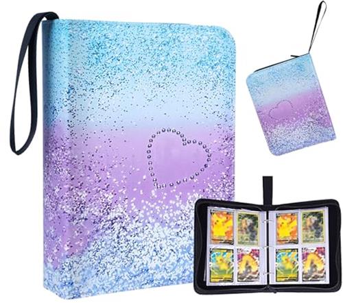 UltiluxeÂ® Verzamelkaart Album - Kaartenmap - Trading Card Binder - 400 Vakken - Met Rits - Multifunctioneel - Multi