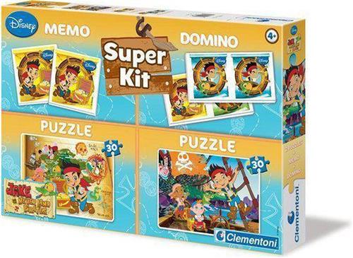 SUPERKIT 4 in 1 (PZL 2X30+MEMO+DOMINO JAKE THE PIRATE)