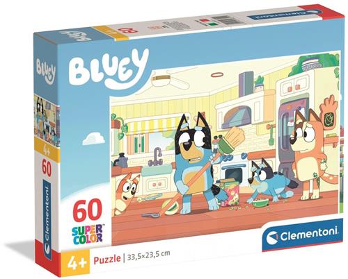 CLEMENTONI - 60 stuks - Bluey