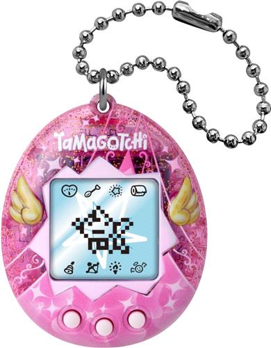 Bandai - Tamagotchi - Tamagotchi original - Angel Dress - Virtueel elektronisch dier met kleurenscherm - Interactief dierenspeelgoed in het Engels - Angel Dress - Speelgoed voor kinderen van 8 jaar en + - 42999