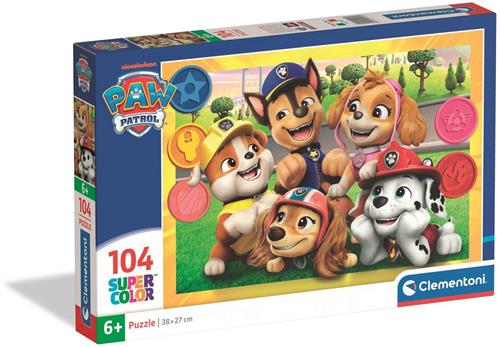 CLEMENTONI - 104 stuks - Paw Patrol