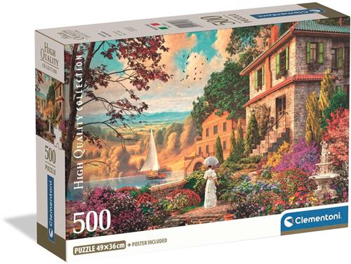 CLEMENTONI - Compact 500 stuks - Victoriaanse Promenade