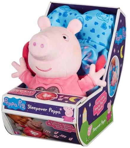 Bandai Peppa Pig Knuffelbeer Roze Kinderen