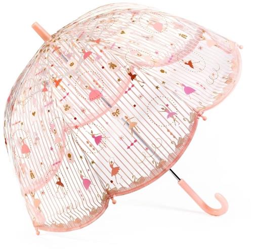 Djeco paraplu ballerina - kindvriendelijke paraplu met dansend ontwerp.