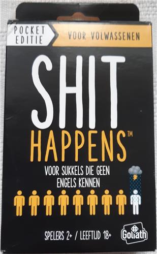 Shit Happens 18+ Pocket Editie 100 kaarten