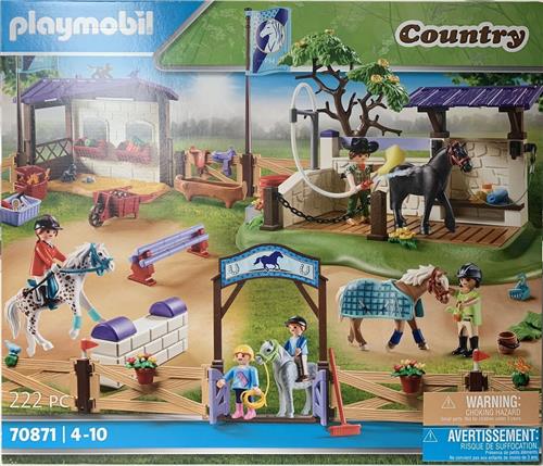 Playmobil Country 70871 | Paardrijtoernooi met wasplaats | 222 pieces