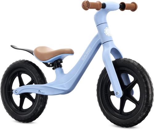 sun baby Loopfiets voor Kinderen Bubbly - 2 jaar, Loopfietsen, nylon frame, luchtbanden, verstelbaar zadel - Blauw