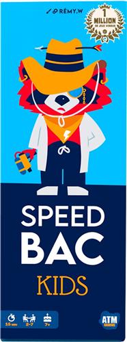 SPEED BAC KIDS - GERONIMO GAMES - ATM GAMING - JEU DE CARTES - JEU D'AMBIANCE - PARTY SPEL - FR