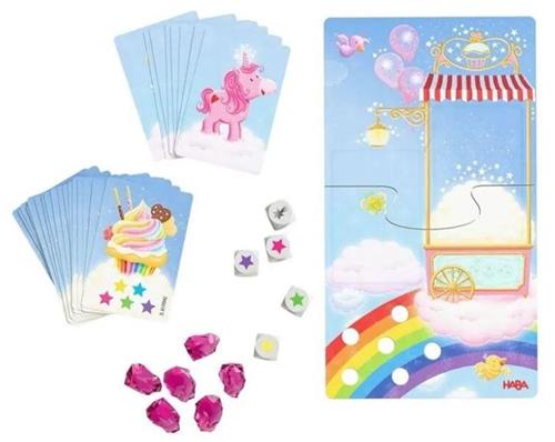 Haba | Spel Eenhoorn Flonkerglans Magisch Dobbelplezier