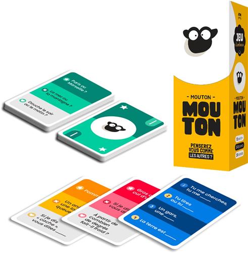 MOUTON MOUTON - GERONIMO GAMES - ATM GAMING - JEUX DE CARTES - FR - JEUX D'AMBIANCE - PARTY GAMES
